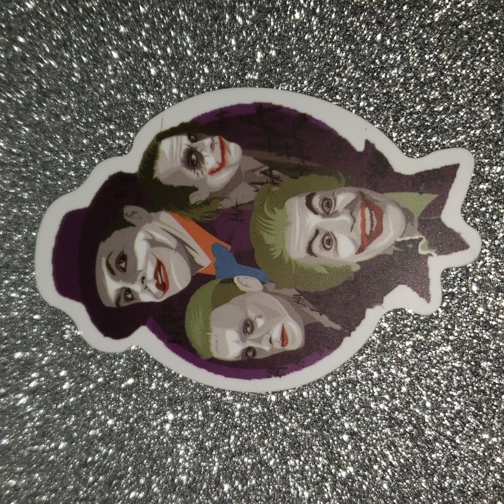 DC COMICS Batman Joker Waterproof Sticker